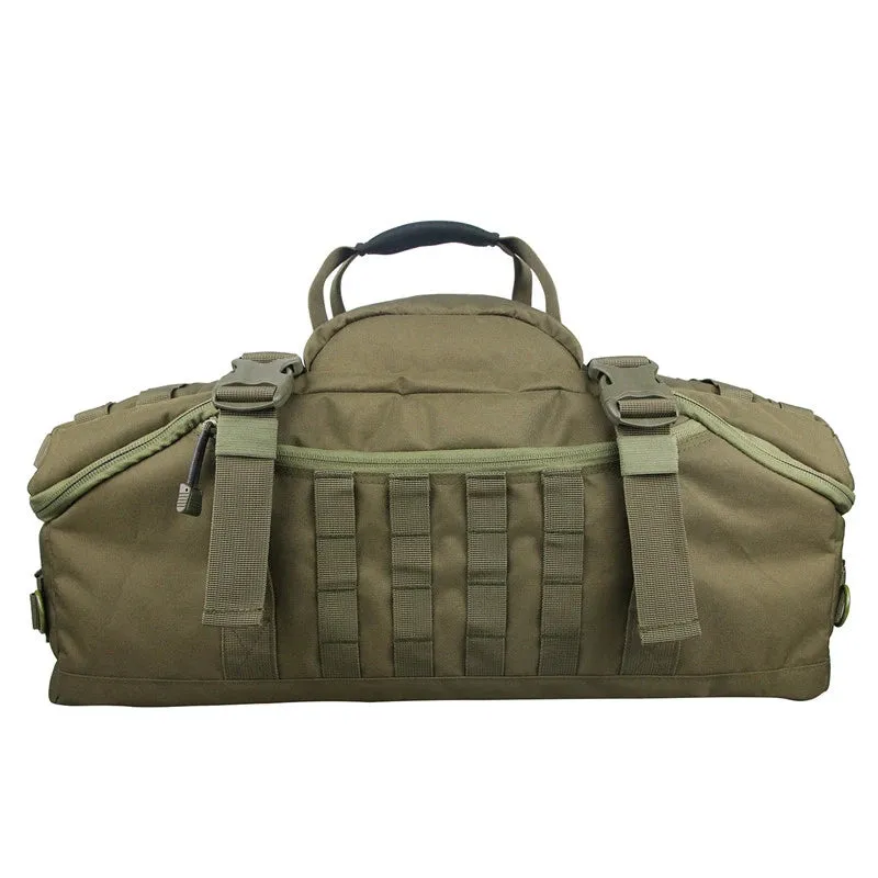 80L Large Tactical Duffel Bag - 3 Way Backpack, Crossbody, Handbag for Outdoor Travel