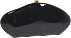 Acrylic Shell Clutch Purse for Women Metallic Evening Bag Large Designer Acrylic Handbag for Wedding Party Prom