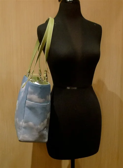 Annie C. Chapman Cloud Diaperbag/Tote Handbag