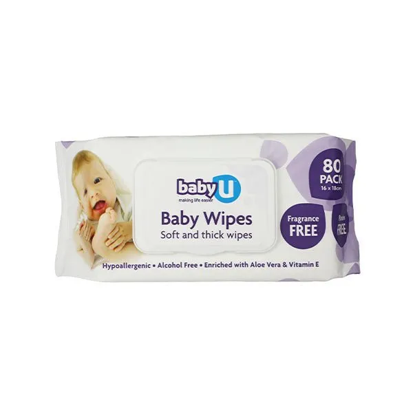 Baby U Wipes - 12pkts
