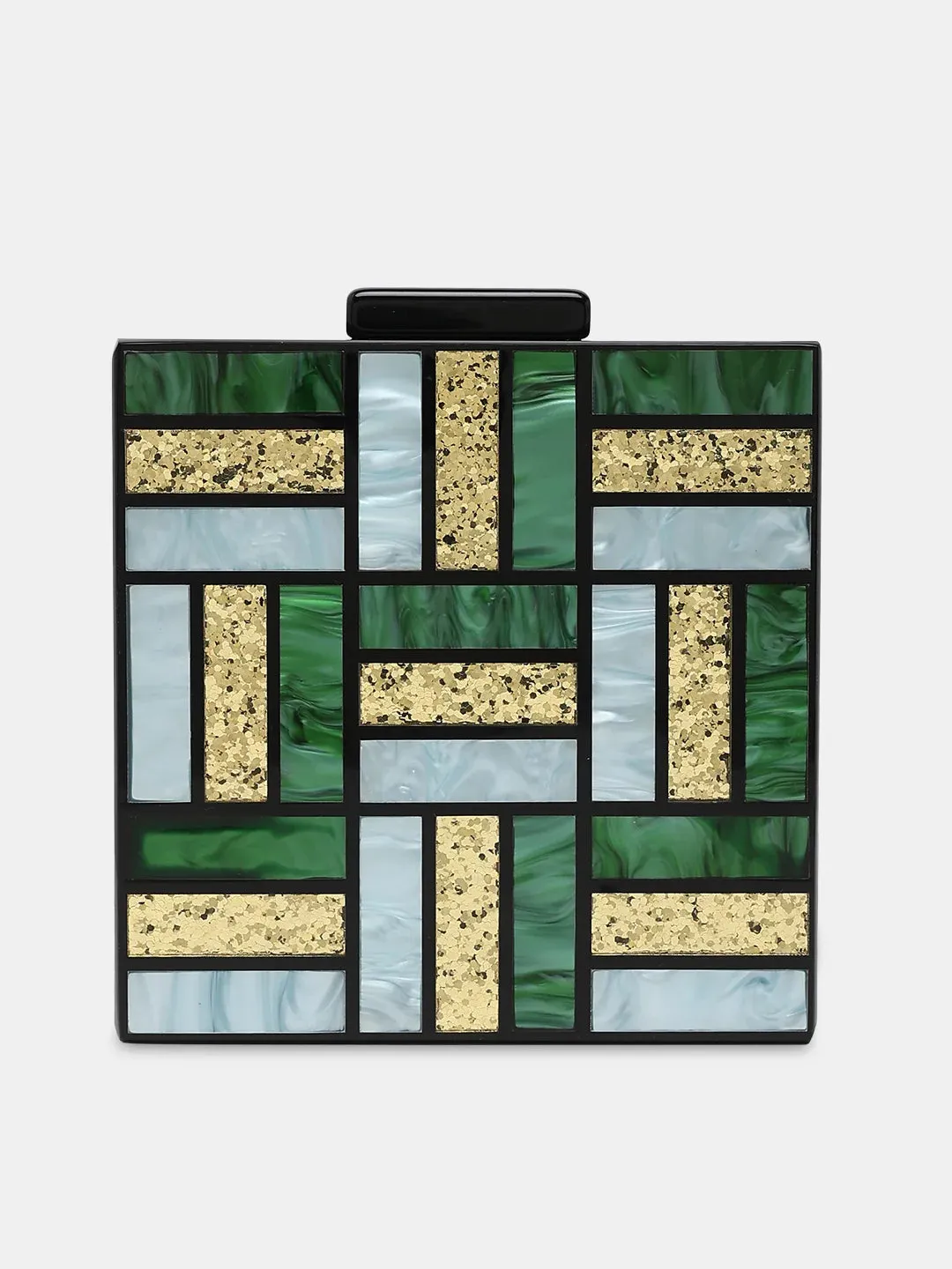 Caprese Grazia Clutch Small Green