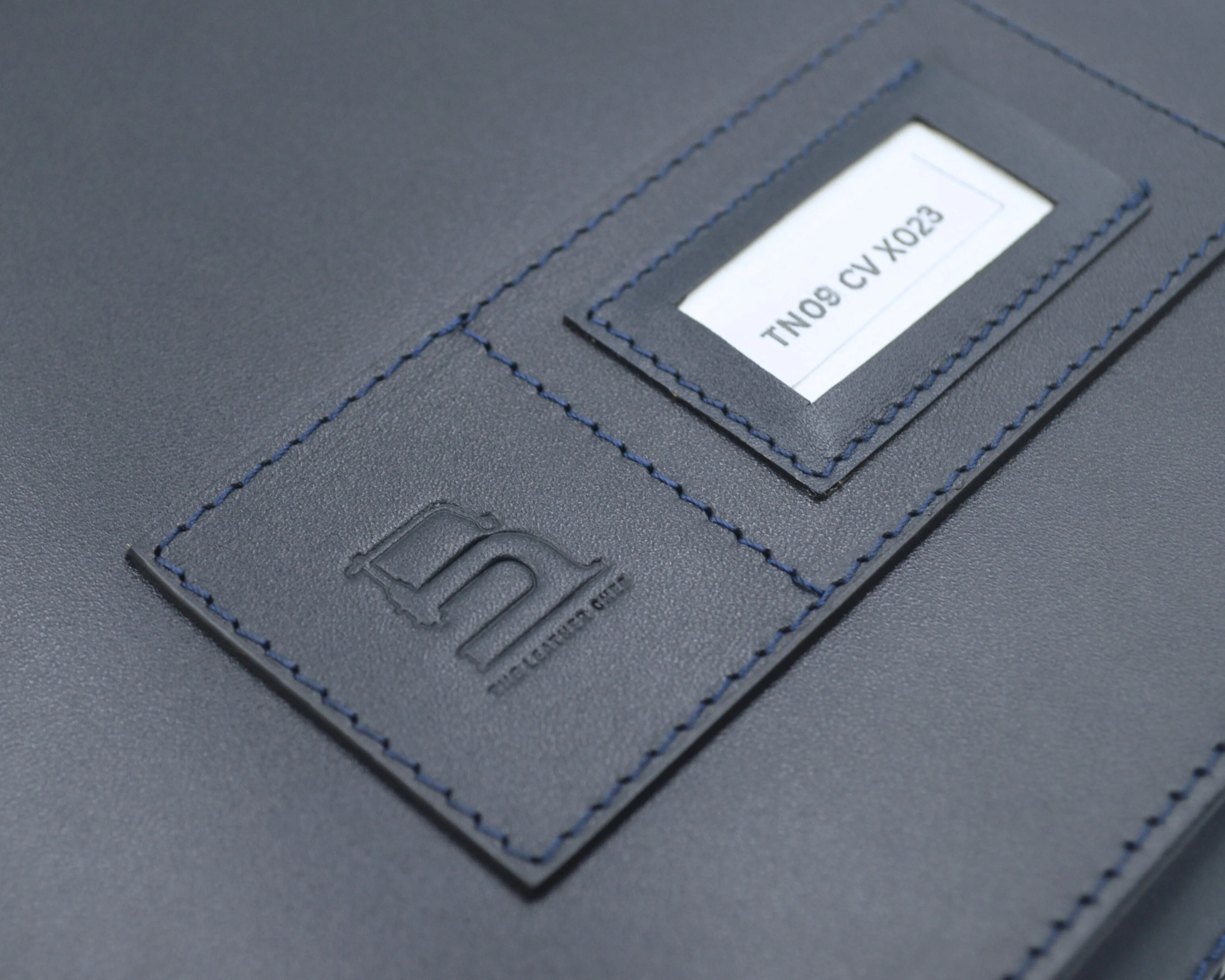 Car Document Holder - Charcoal Blue