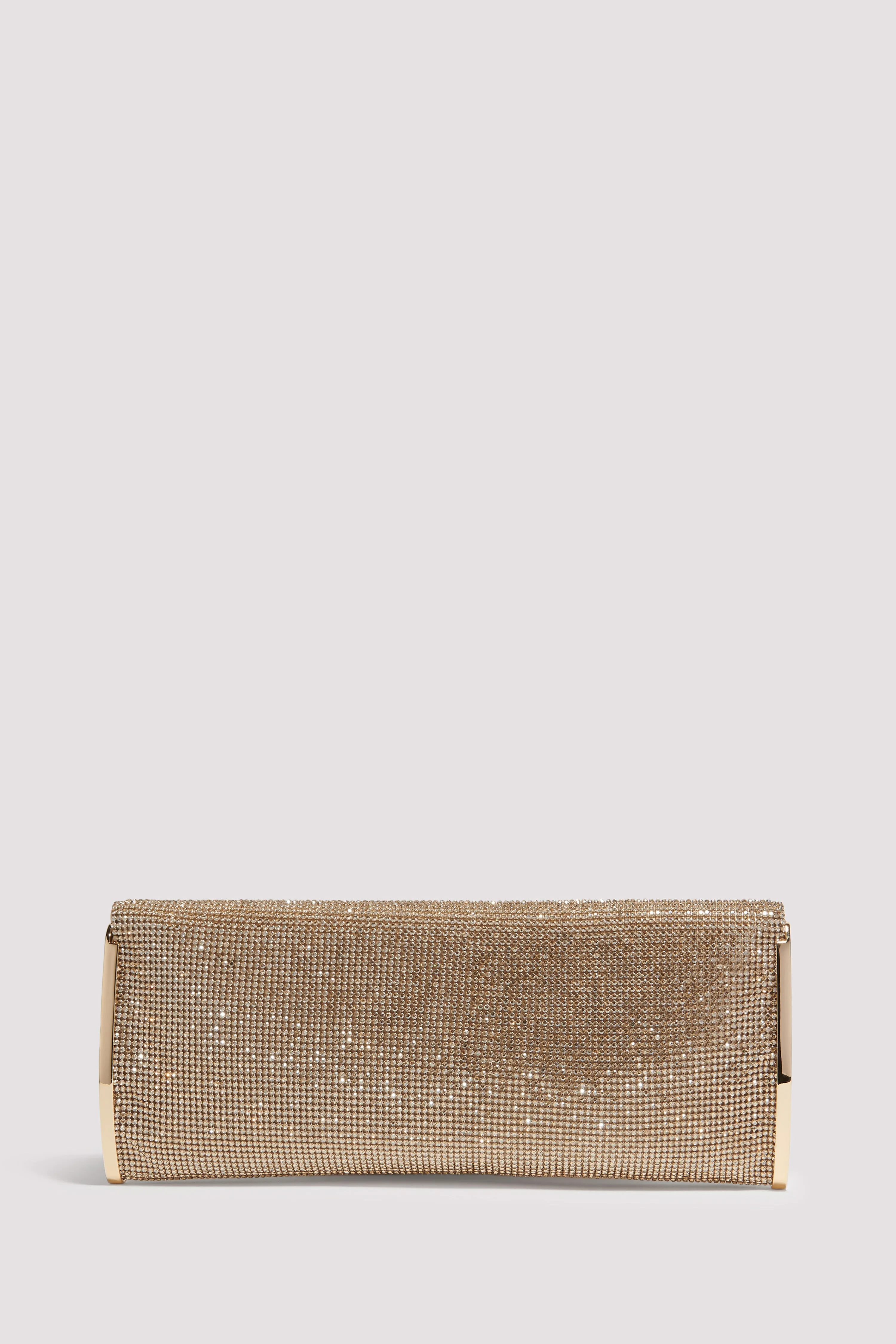 Champagne Kate Crystal Embellished Clutch