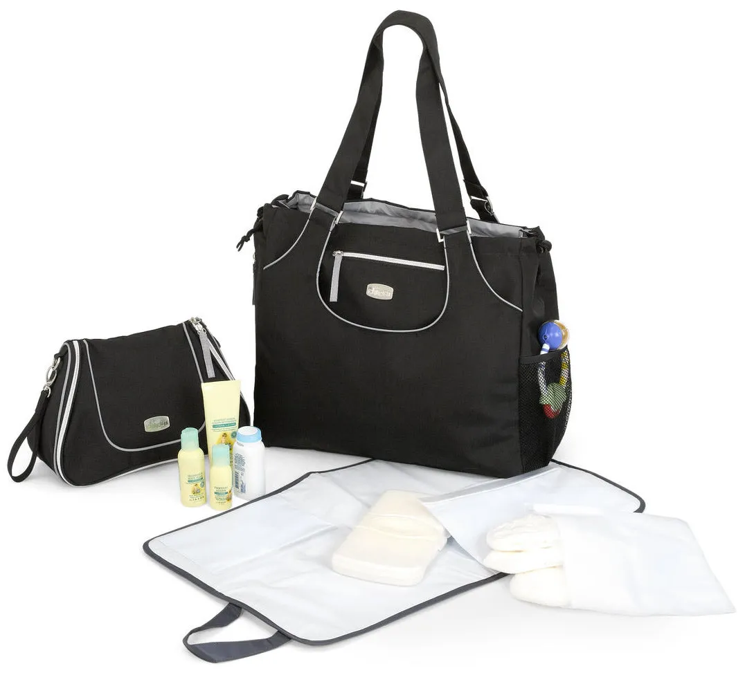Chicco Layla Tote Diaper Bag - Black