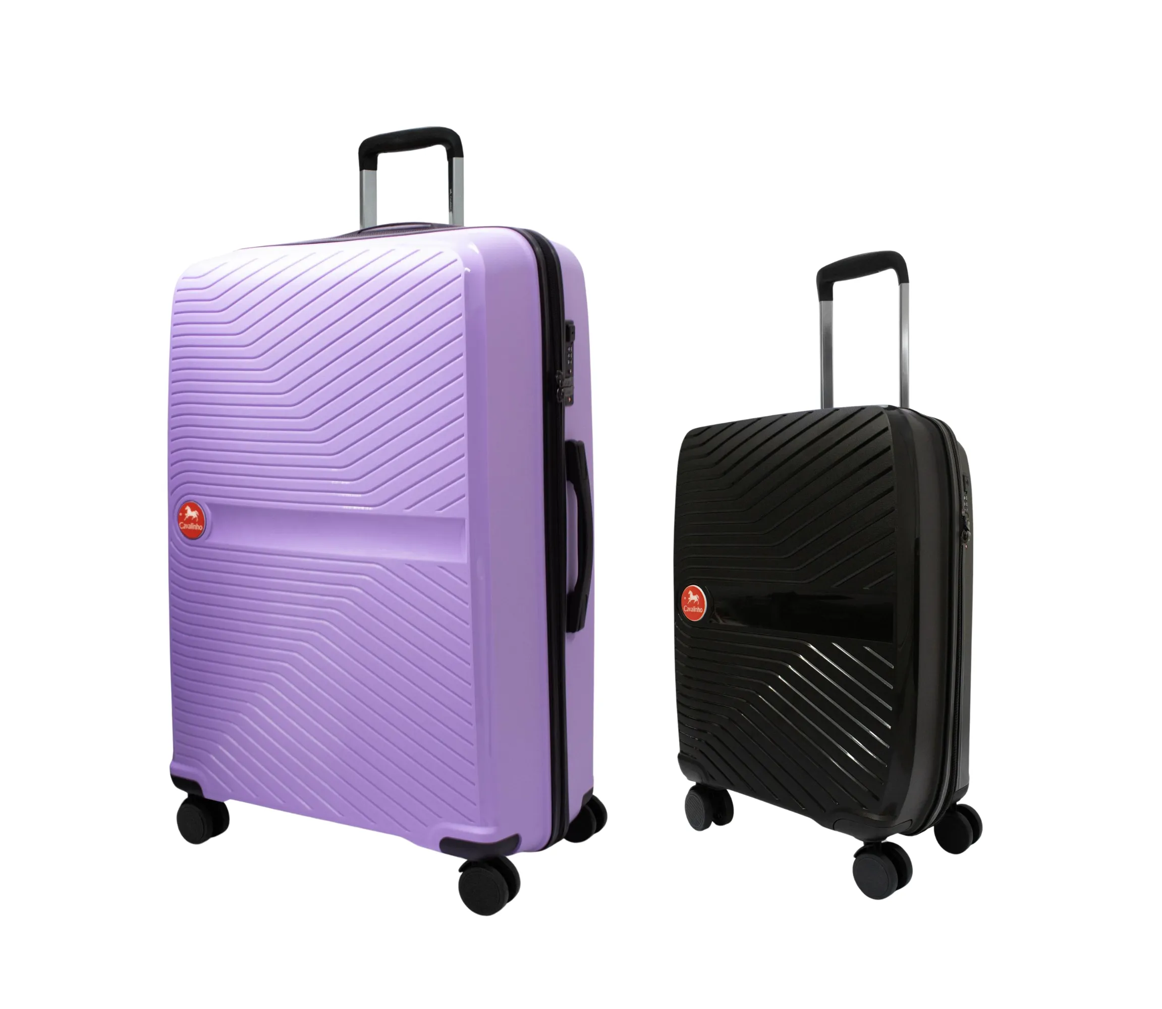 Colorful 2 Piece Luggage Set (19" & 28")