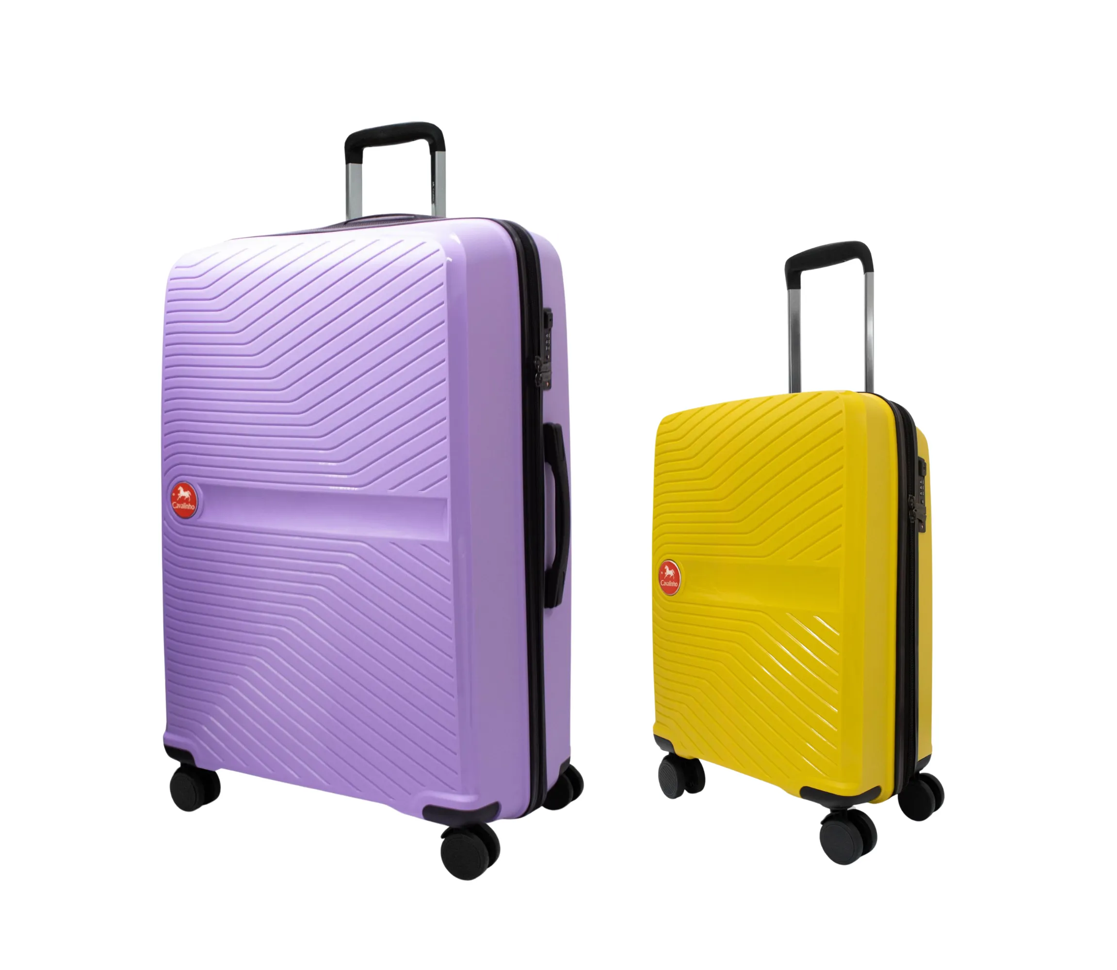 Colorful 2 Piece Luggage Set (19" & 28")