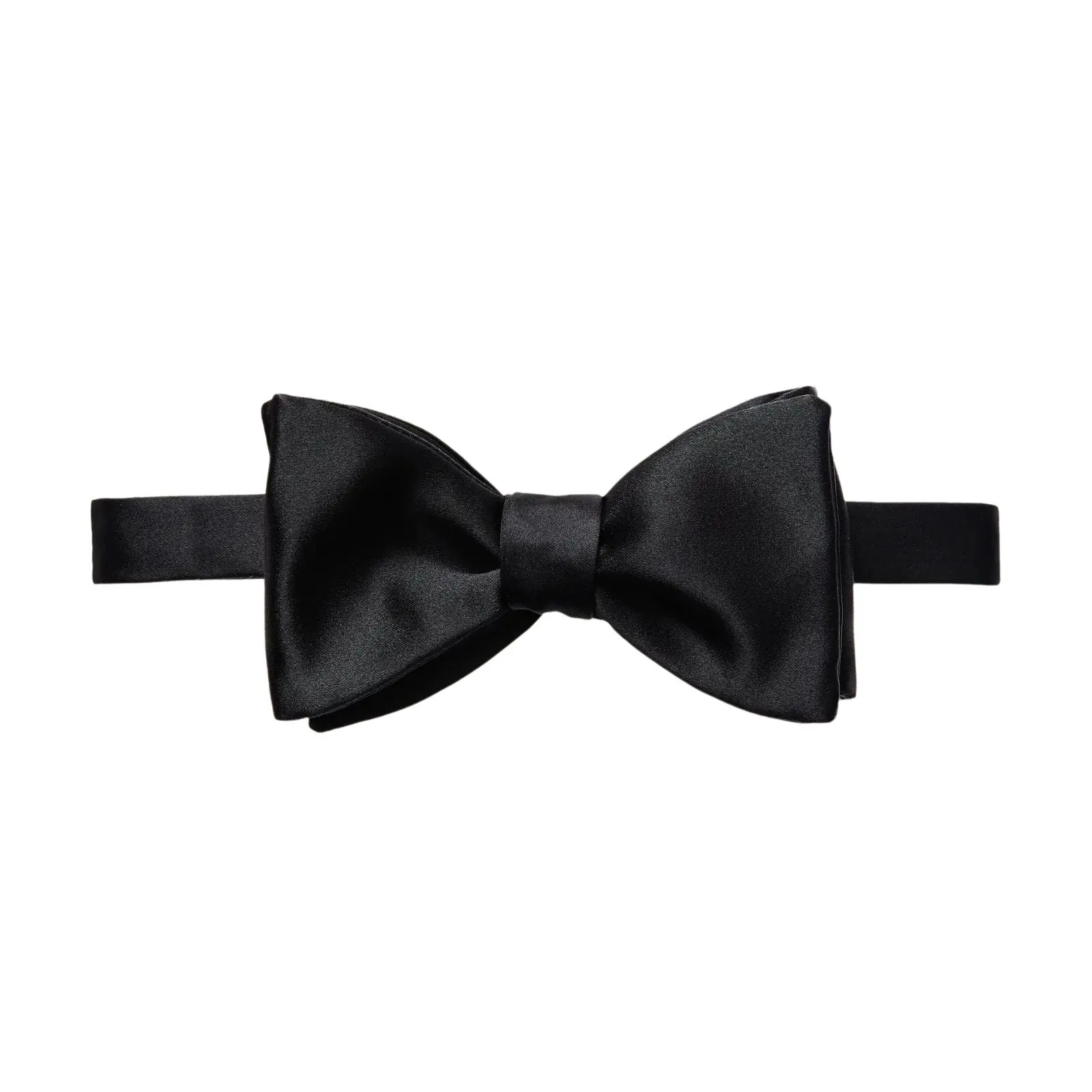 ETON Self Tied Silk Bow Tie Black