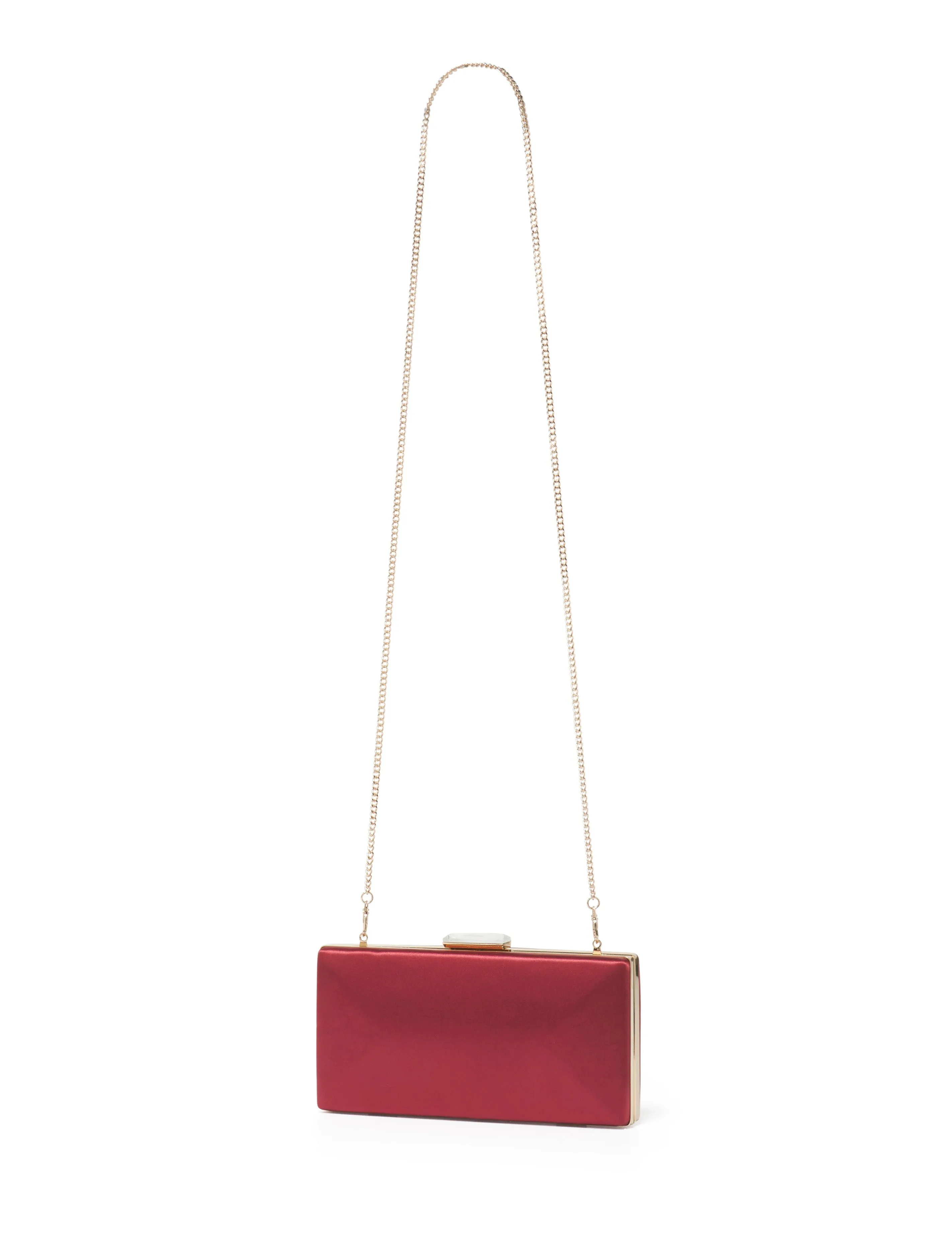 Frankie Frame Stone Clutch