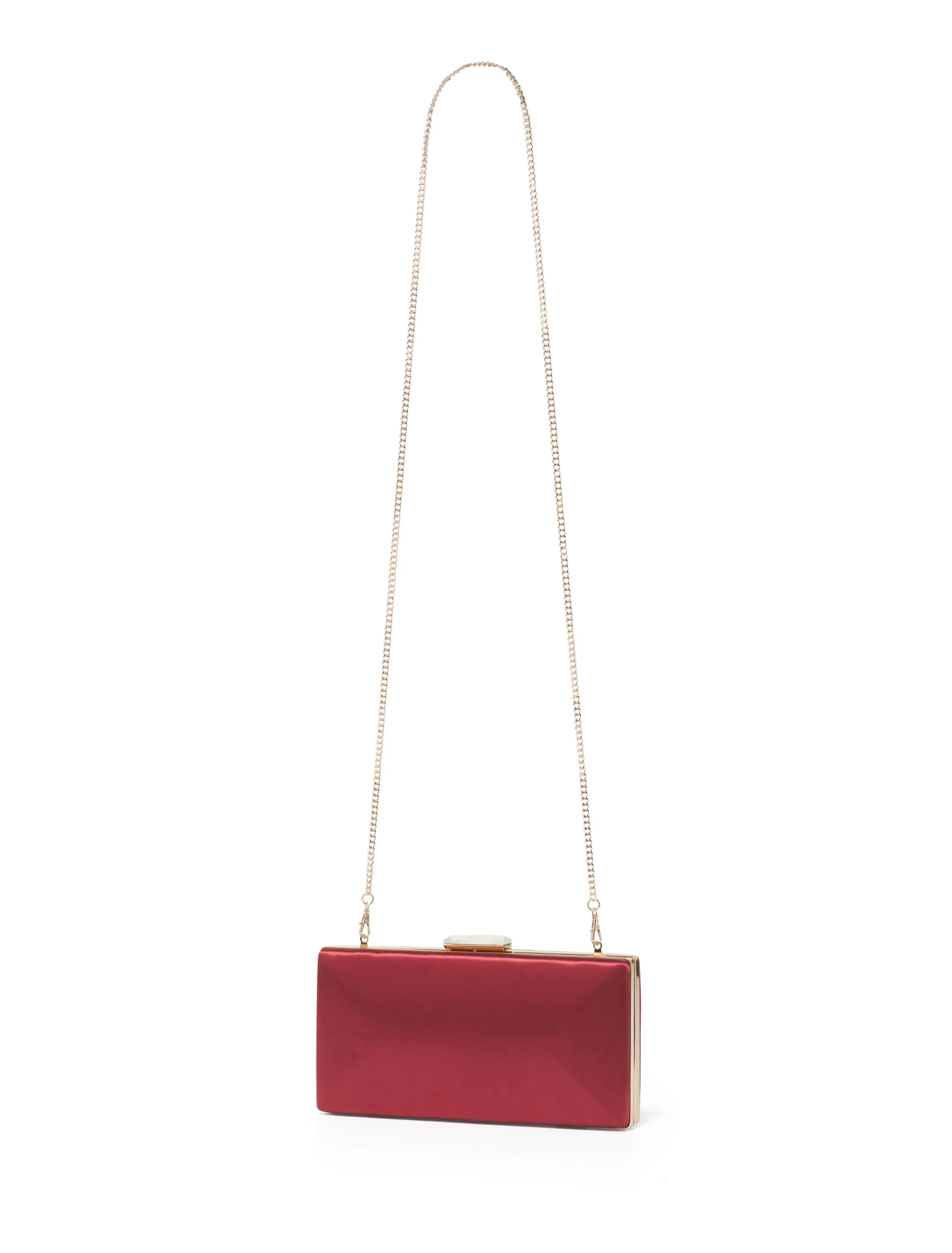 Frankie Frame Stone Clutch