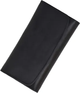 Genuine Leather Wallets for Women 2024 RFID Blocking Ladies Large Trifold Slim Clutch Black Wallet for Women - 13 Card Slots, 4 Cash Slots - Fits iPhone 14