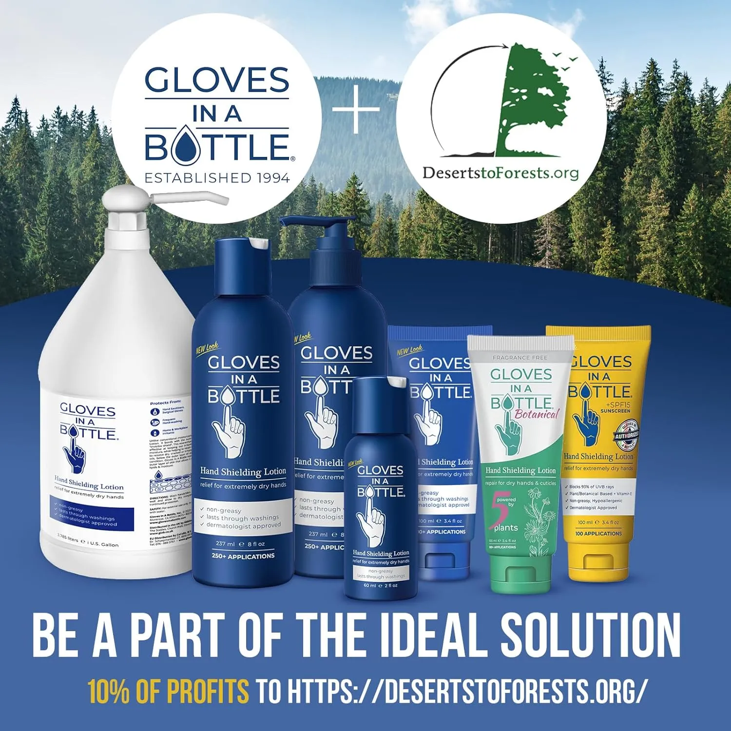 Gloves In A Bottle Hand Lotion for Nurses  Best Travel Hand Cream for Dry, Cracked Hands, Eczema & Psoriasis Relief  Silicone Glove Hand Lotion for Healthcare Workers  2 oz