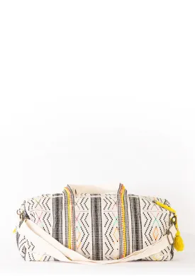 Jacquard Diamond Duffel Bag