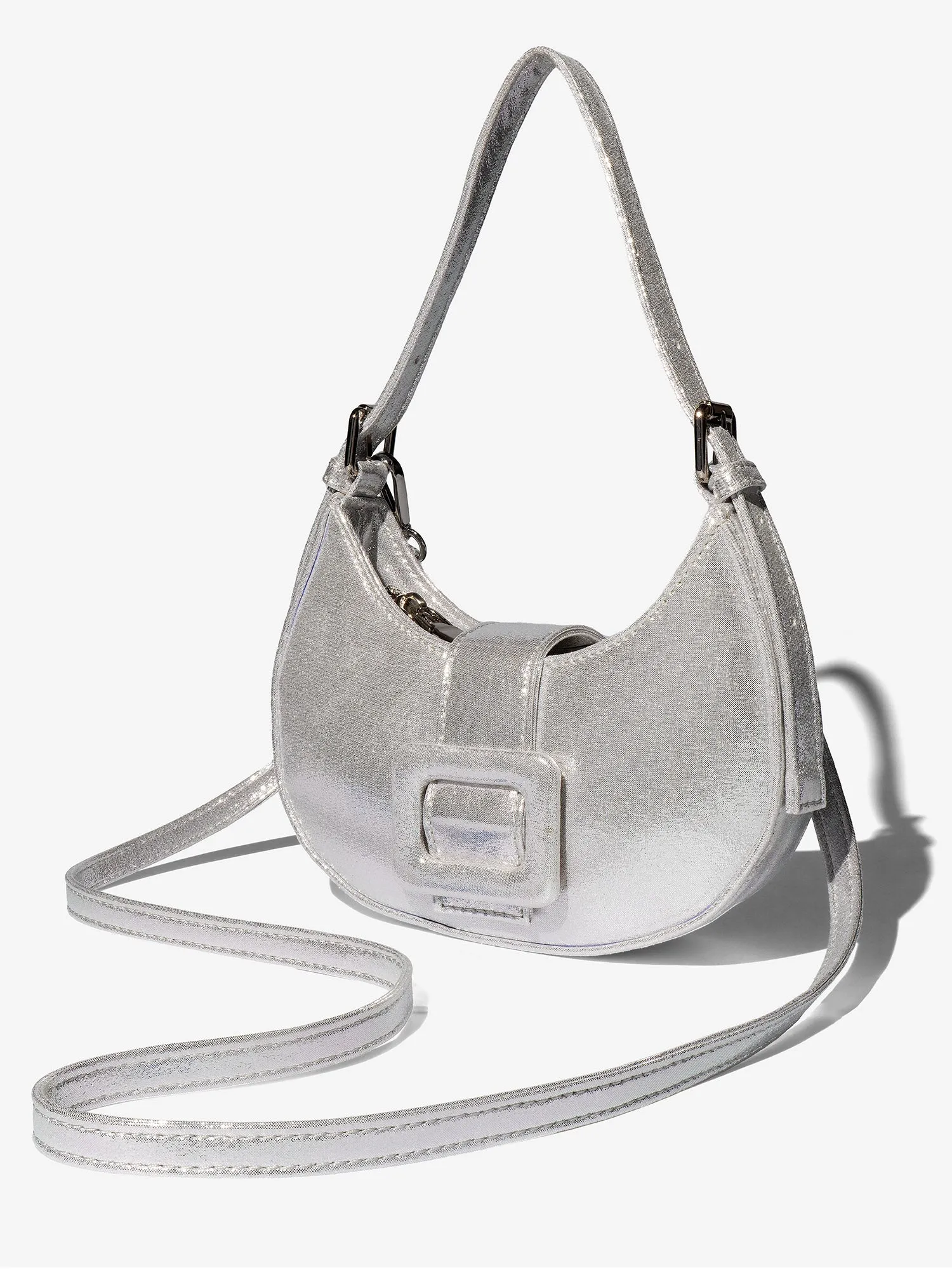 Joseph Darezzo Metallic Buckle Detail Handbag - Brands We Love