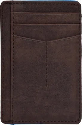 Leather Minimalist Wallet for Men & Women RFID Front Pocket Leather Card Holder Wallets