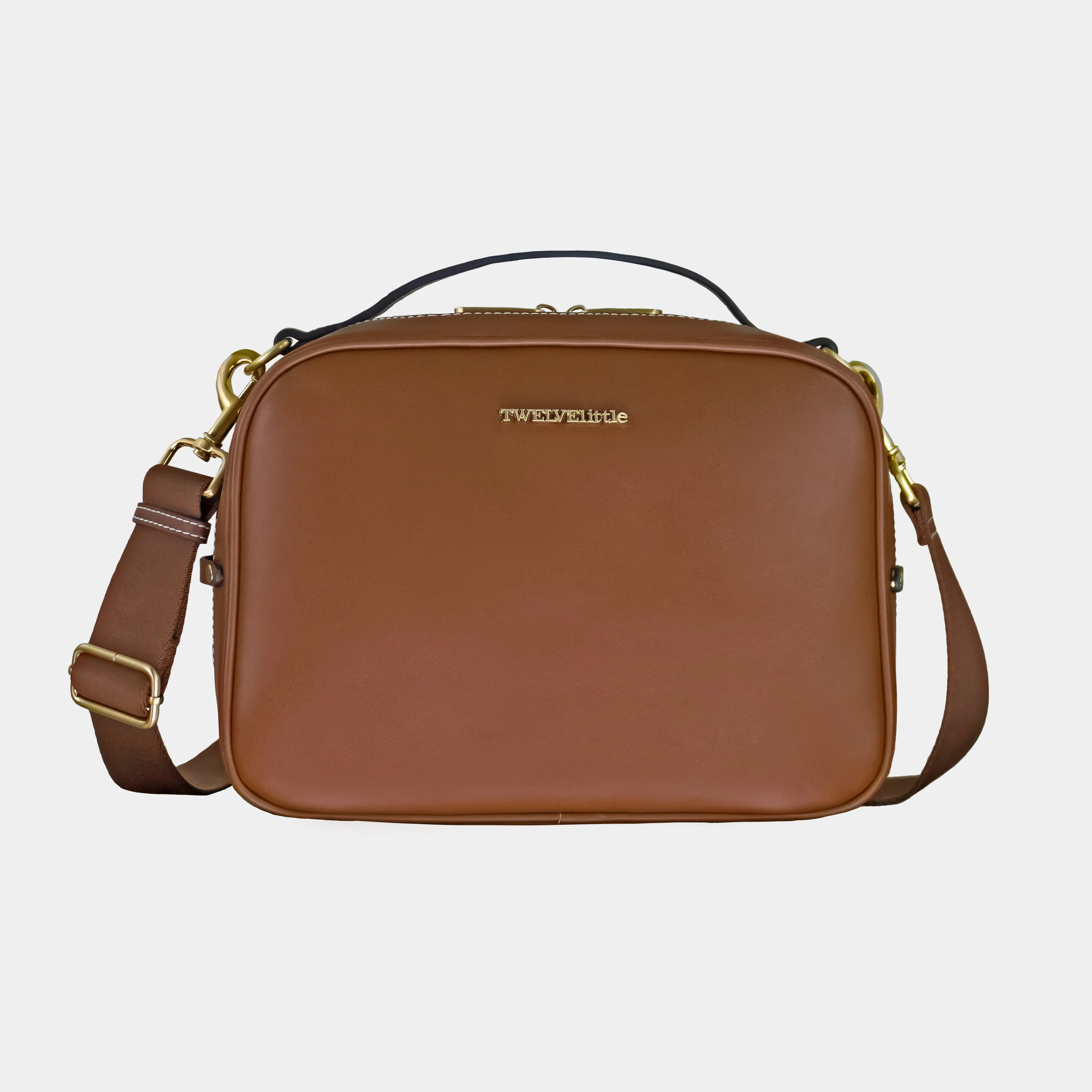 Luxe Diaper Clutch in Toffee