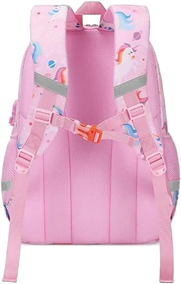 MATMO Kids Backpack Boys Girls Backpack Student School Bag Children Bookbag Daypack (Pink)