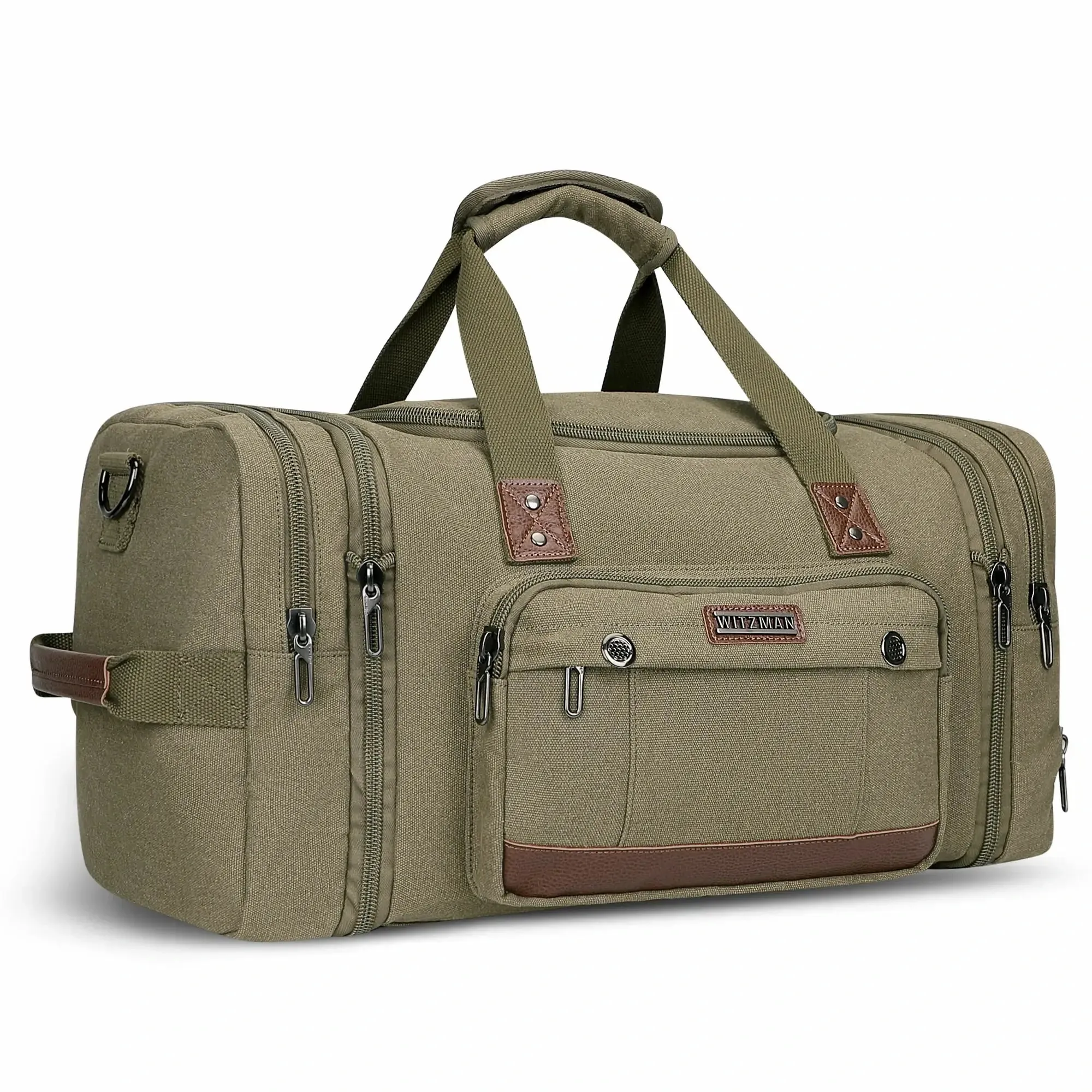 Mens Fashion Large Canvas Travel Duffle Bags