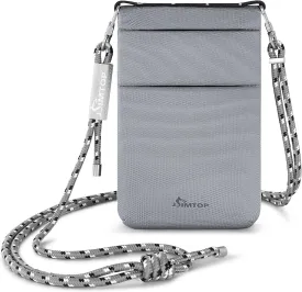 Mini Phone Purse Bag - Nylon Wallet & Crossbody Bags for Women with Adjustable Strap, Credit Card Slot, RFID & Waterproof