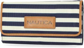 Nautica womens The Perfect Carry All Money Manager Wallet Organizer with RFID Blocking Wallet