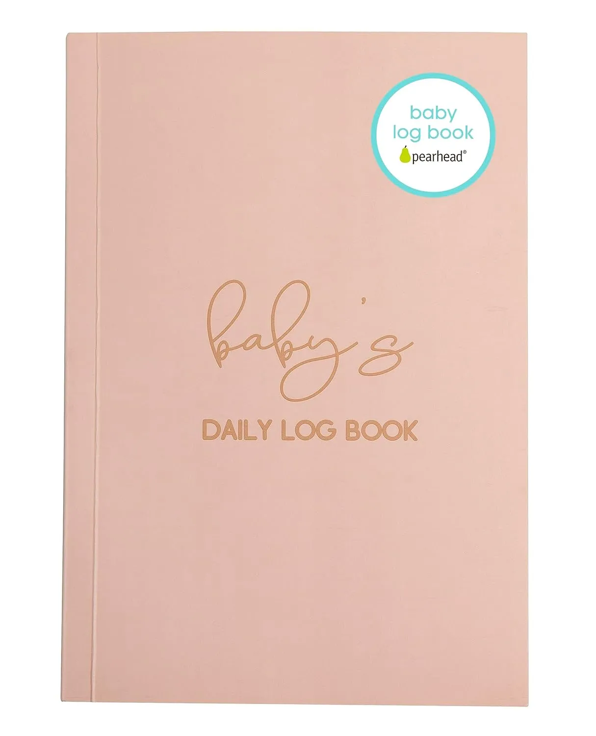 Pearhead Baby Daily Log Book, Fill in Pages, Track Your Newborn Babys Schedule, Daily Tracker for New Parents, Keepsakes for New Moms