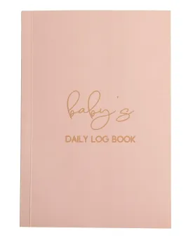 Pearhead Baby Daily Log Book, Fill in Pages, Track Your Newborn Babys Schedule, Daily Tracker for New Parents, Keepsakes for New Moms