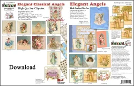 ScrapSMART - Elegant Classical Angels Software Collection [Download]