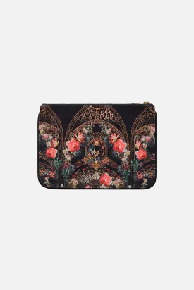 SMALL CANVAS CLUTCH A NIGHT AT THE OPERA