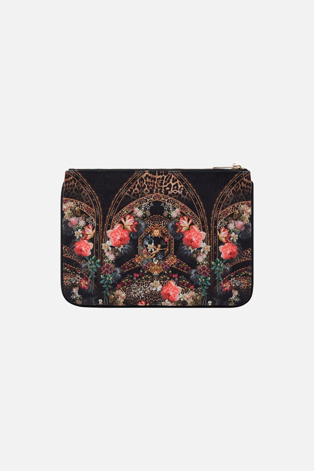 SMALL CANVAS CLUTCH A NIGHT AT THE OPERA