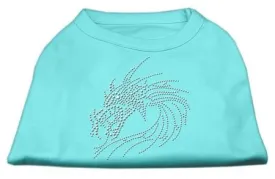 Studded Dragon Shirts Aqua M (12)
