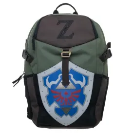 The Legend of Zelda - Hylian Shield Laptop Backpack - Bioworld