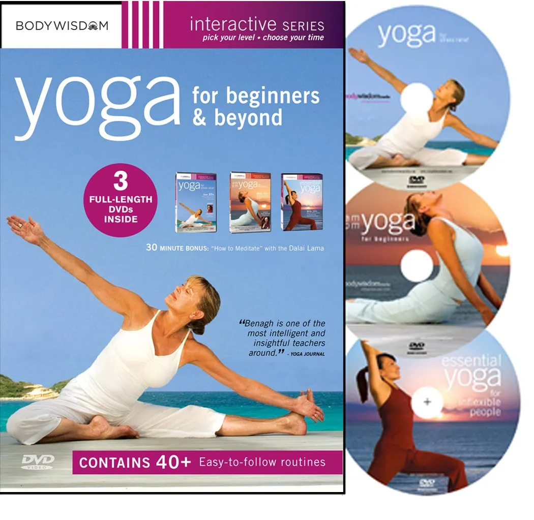 Yoga for Beginners: Boxed Set (Yoga for Stress Relief / AM-PM Yoga for Beginners / Essential Yoga for Inflexible People)